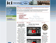 Tablet Screenshot of industrialchemtex.com